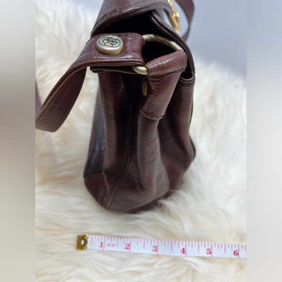 Marino Orlandi Made In Italy Large Speedy Leather Satchel Crossbody - Picture 15 of 16